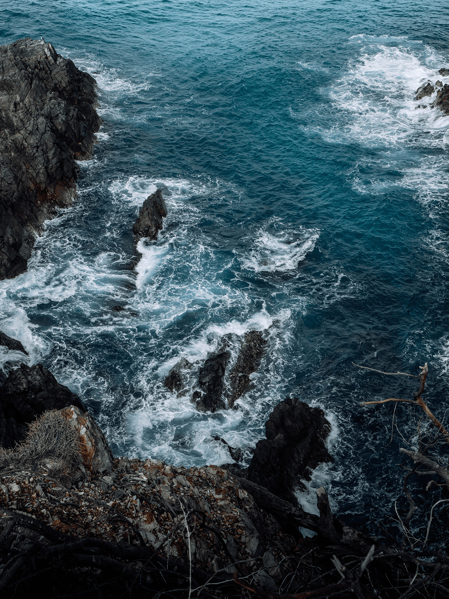 The sea